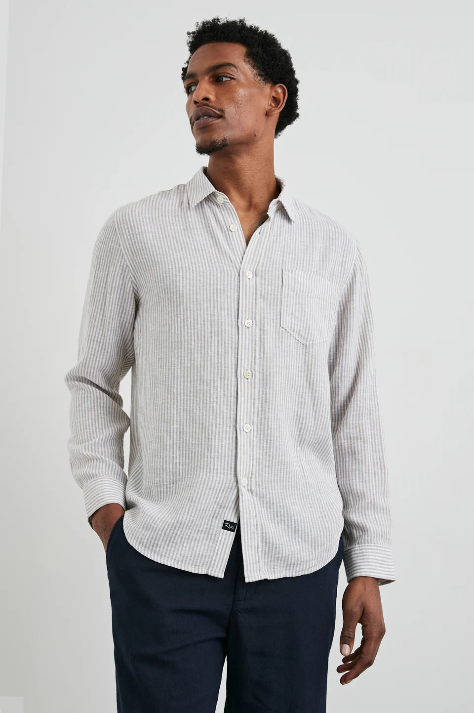 Rails Connor Shirt - Ghurka White Railroad