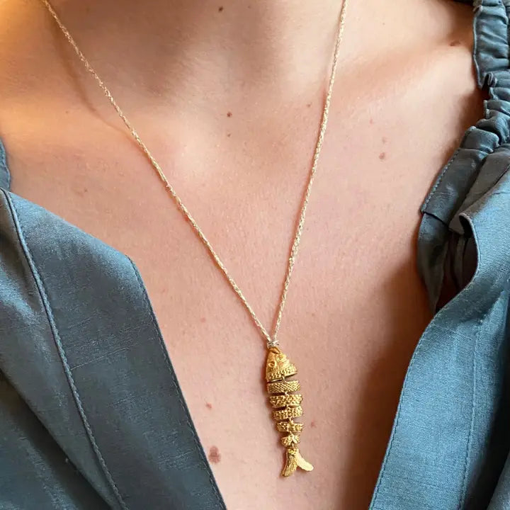 SDB Moving Fish Necklace