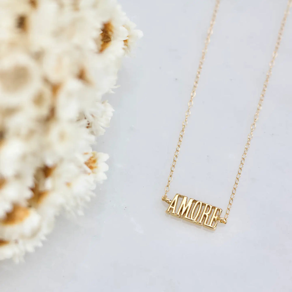 
                      
                        The Amore Necklace by Mesa Blue
                      
                    