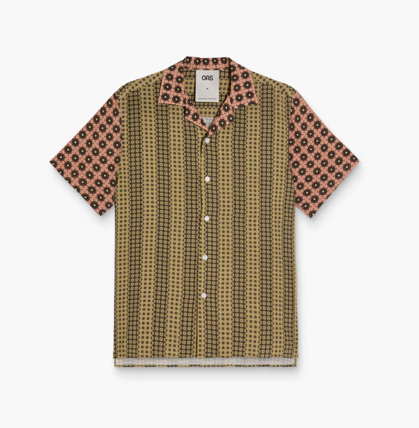 Elevate your warm-weather style when you wear the OAS Reverie Viscose Shirt, now available at Harbour Thread men's store in Burlington, VT. 