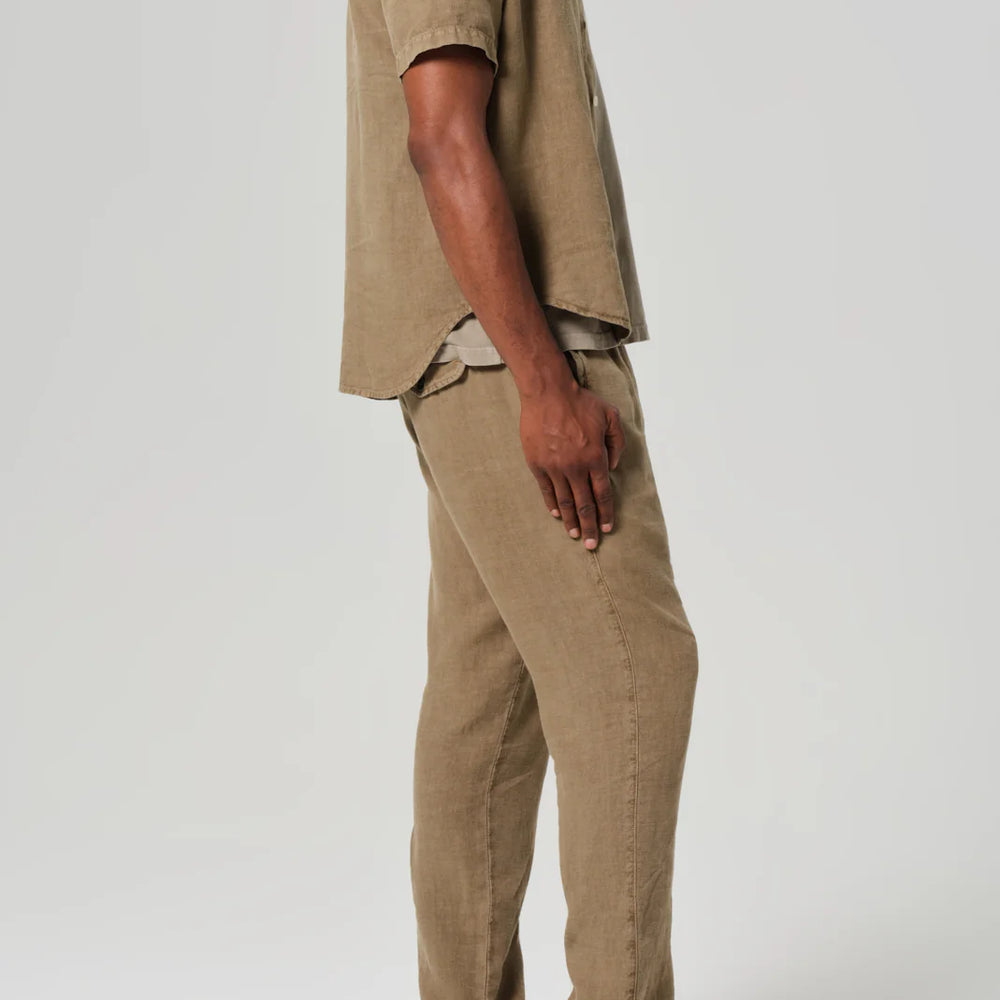 
                      
                        Shop the Citizens Of Humanity Drawstring Deck Pant at Harbour Thread in the dark khaki color Reservoir. 
                      
                    