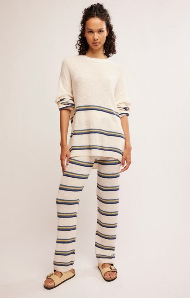 
                      
                        Shop the cozy striped Mariner Sweater Set by Free People at Harbour Thread. 
                      
                    