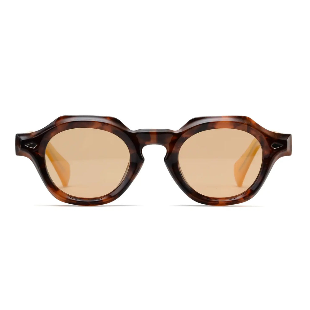 
                      
                        The The Ryan Simkhai Eyeshop Lamar Polarized Sunglasses in Tortoise/Yellow
                      
                    
