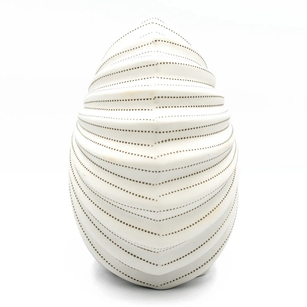 
                      
                        Medium White Palm Porcelain Bud Vase
                      
                    