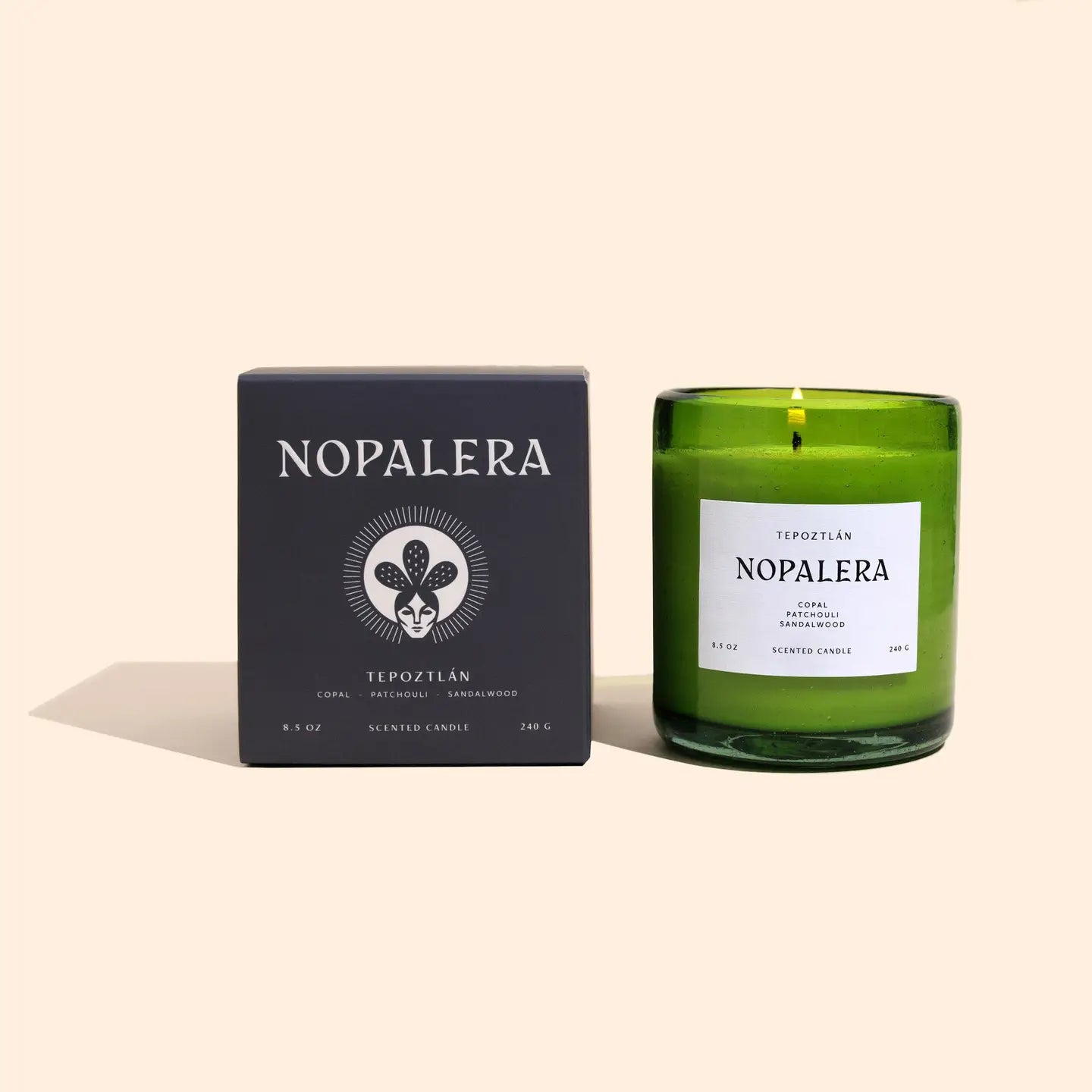 Nopalera Tepoztlán Candle