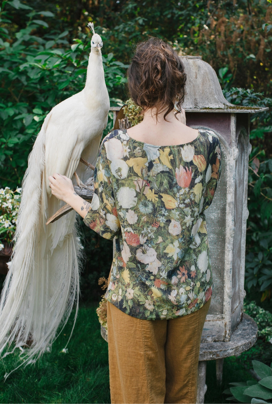 Market Of Stars I Dream in Flowers Luxe Tee Tunic Shirt