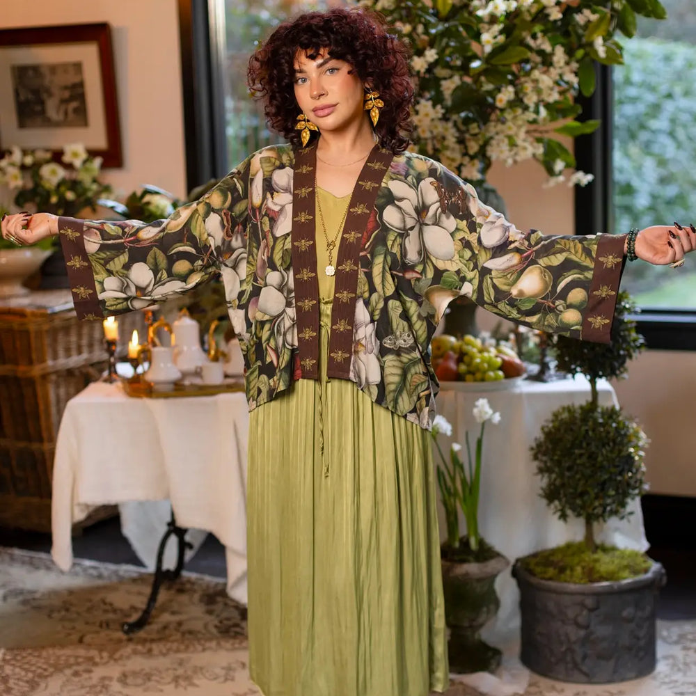
                      
                        Market Of Stars Fleur De Lune Pixie Duster Crop Kimono
                      
                    