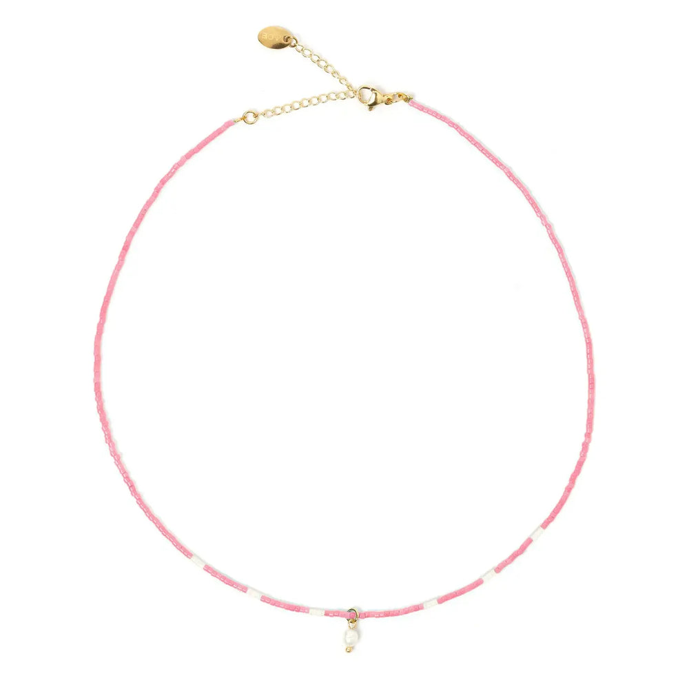 The Pink Zara Necklace by Arms of Eve