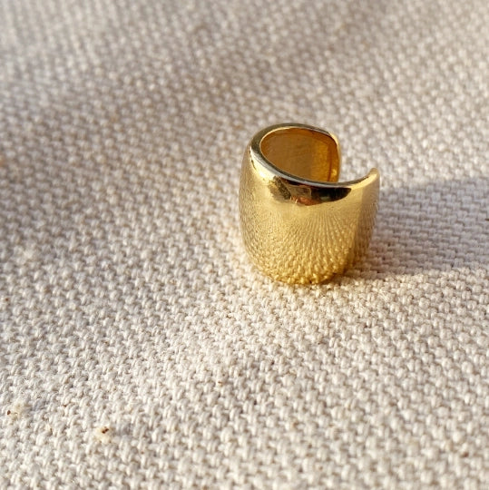Shop the 18k Gold Filled Bold Ear Cuff by GoldFi at Harbour Thread