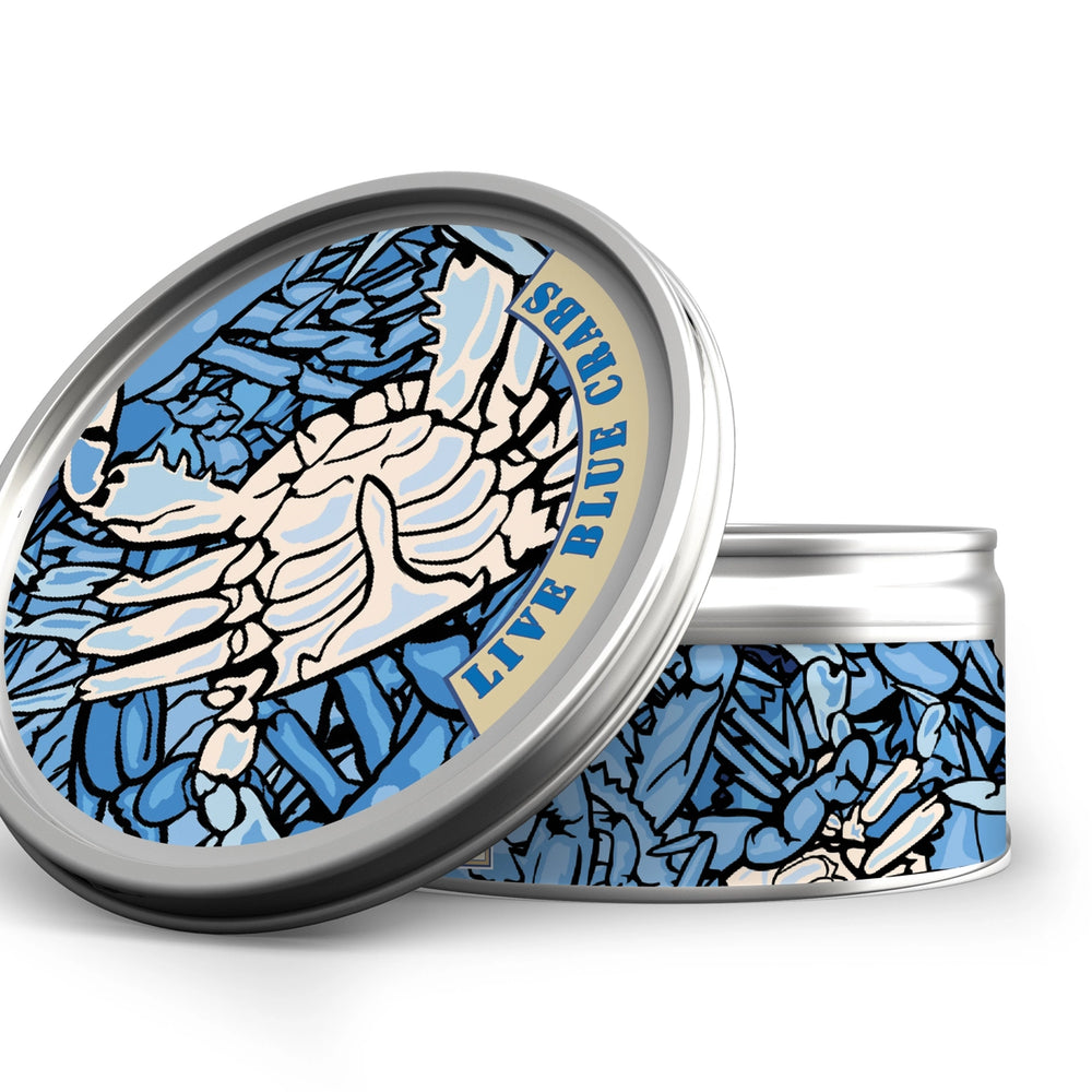 Annapolis Candle Blue Crabs Design Candle - Live