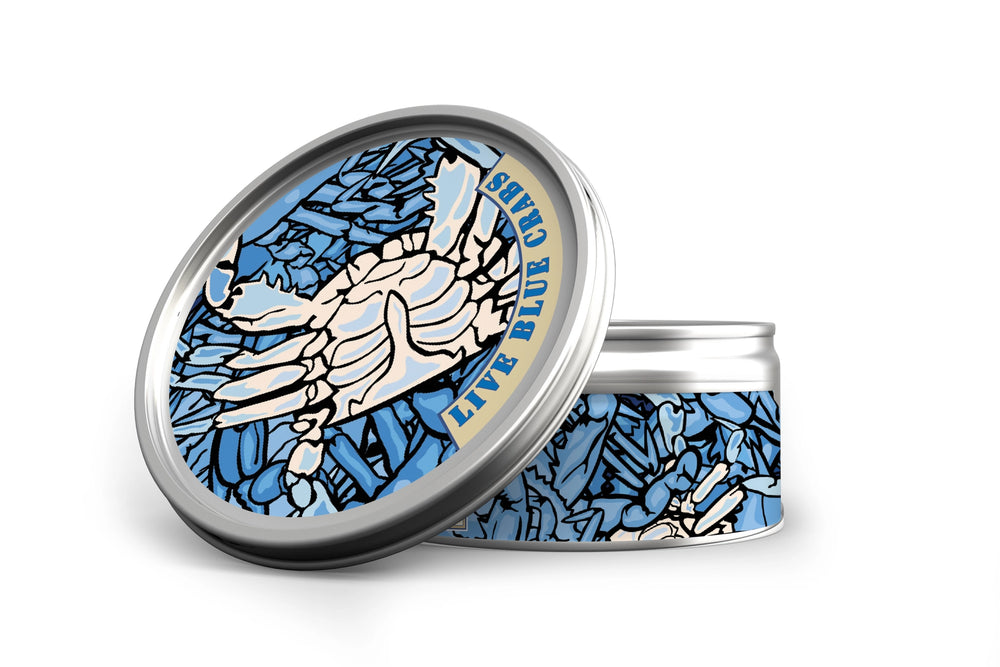 Annapolis Candle Blue Crabs Design Candle - Live