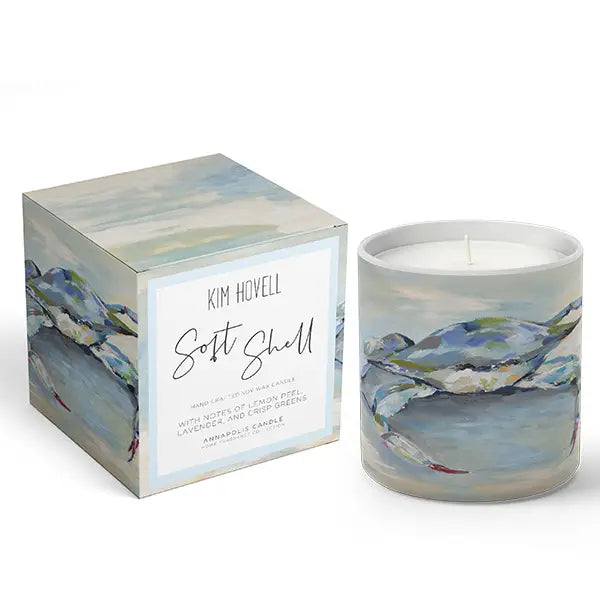 The Soft Shell Crab 8 oz Boxed Candle by Annapolis Candle