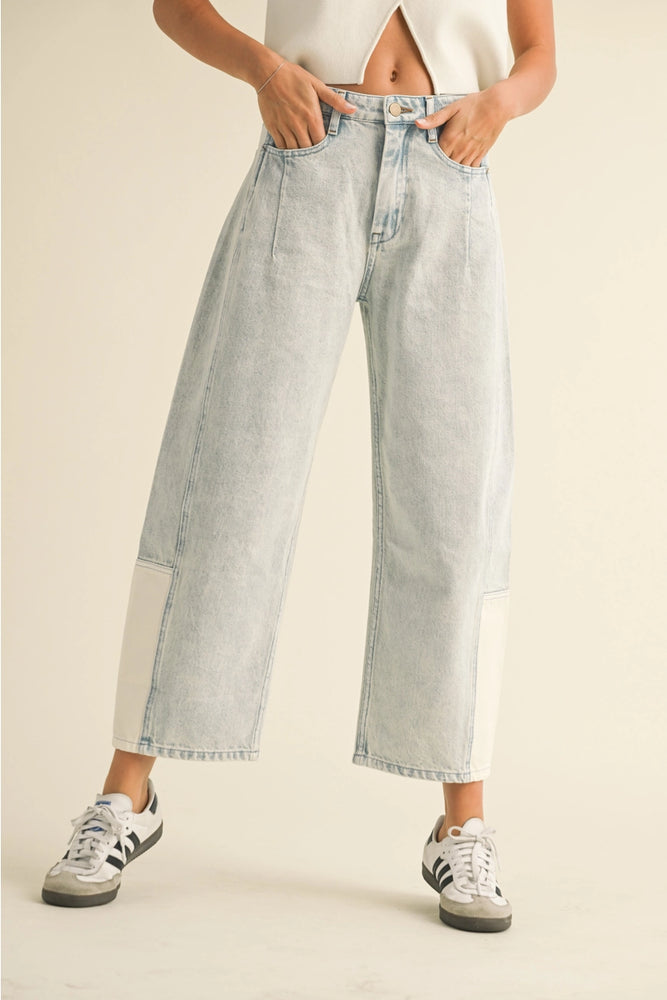 
                      
                        Shop women's barrel leg jeans at Harbour Thread boutique
                      
                    