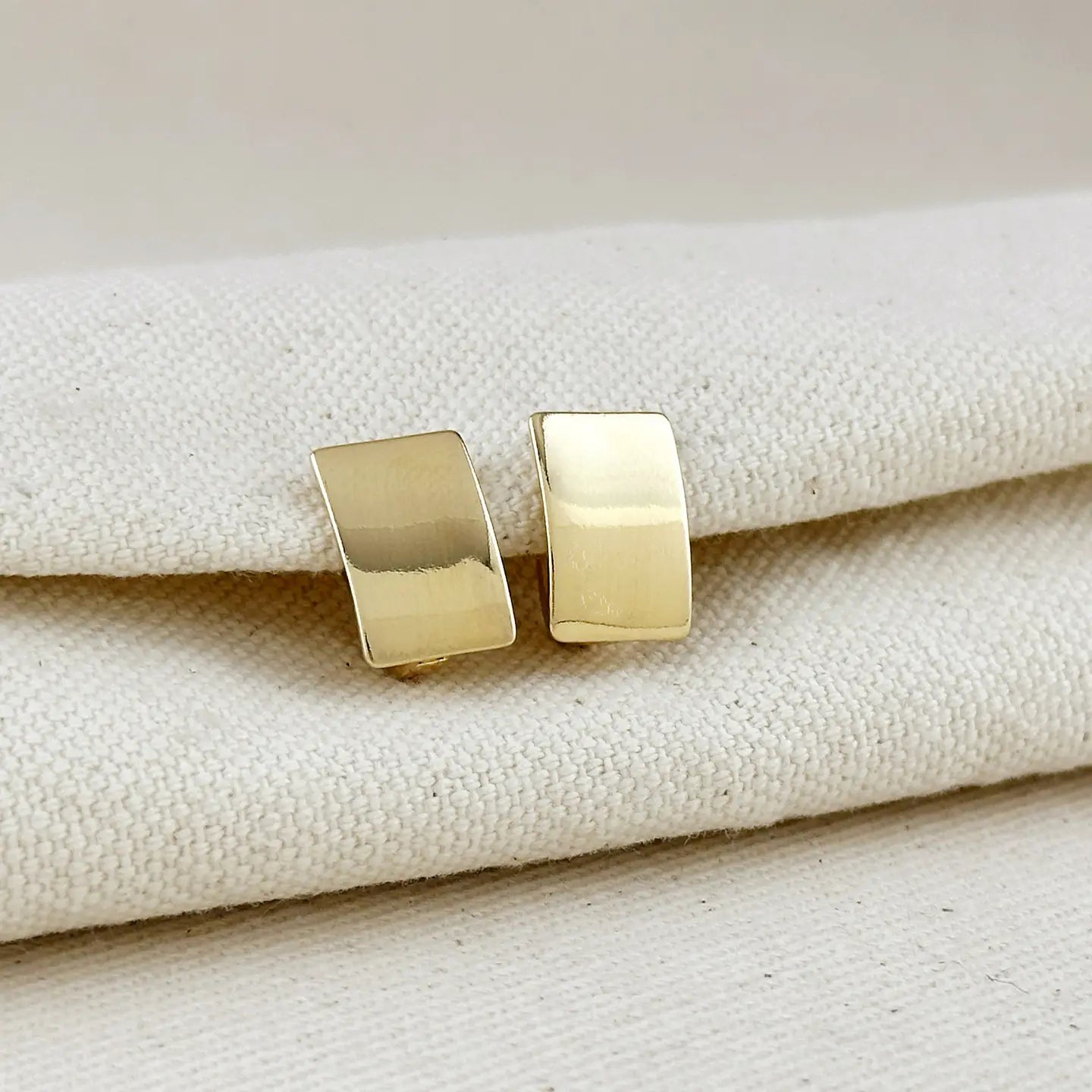 Shop the 18k Gold Filled Polished Plate Clicker Hoop Earrings by GoldFi at Harbour Thread for everyday elevated accessory style