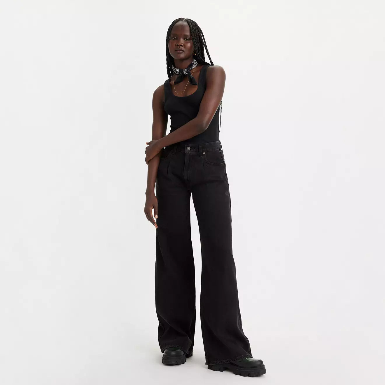 Levi's Baggy Dad Wide Leg Women's Jeans | Harbour Thread