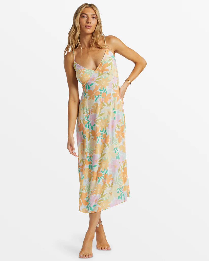 Billabong's multicolor Summer Shine Midi Dress