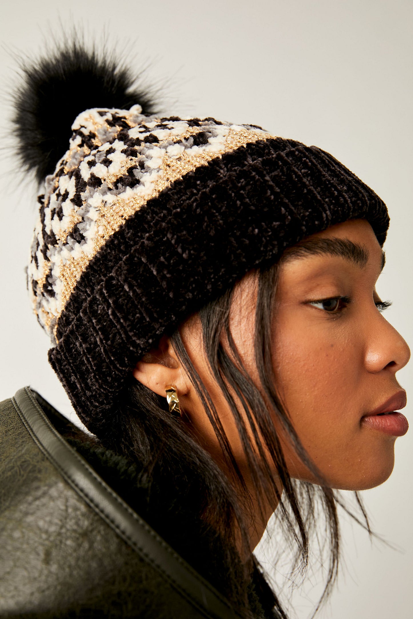 Free People Chalet Fairisle Pom Beanies - Assorted