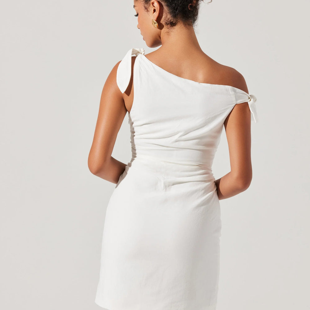 ASTR Lora Off-Shoulder Mini Dress