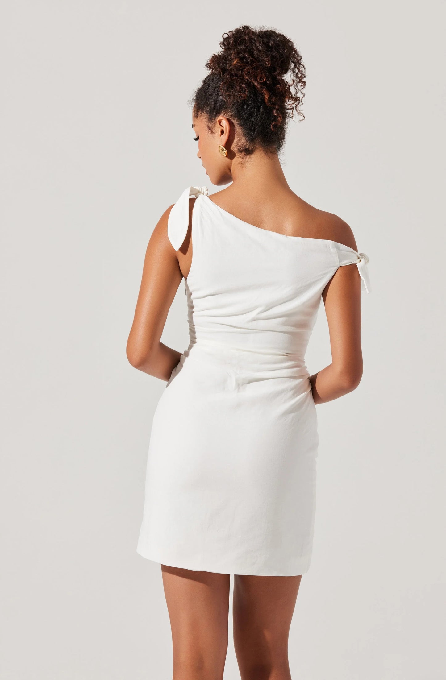 ASTR Lora Off-Shoulder Mini Dress