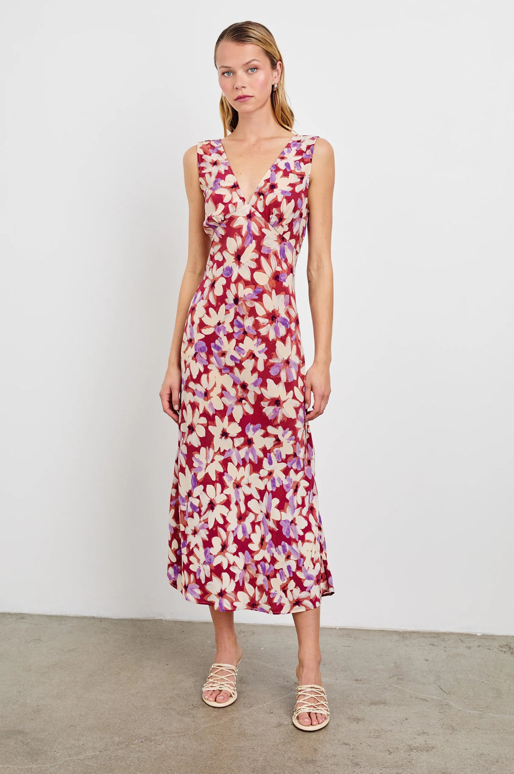 The sleeveless Audrina Midi Dress by Rails at Harbour Thread