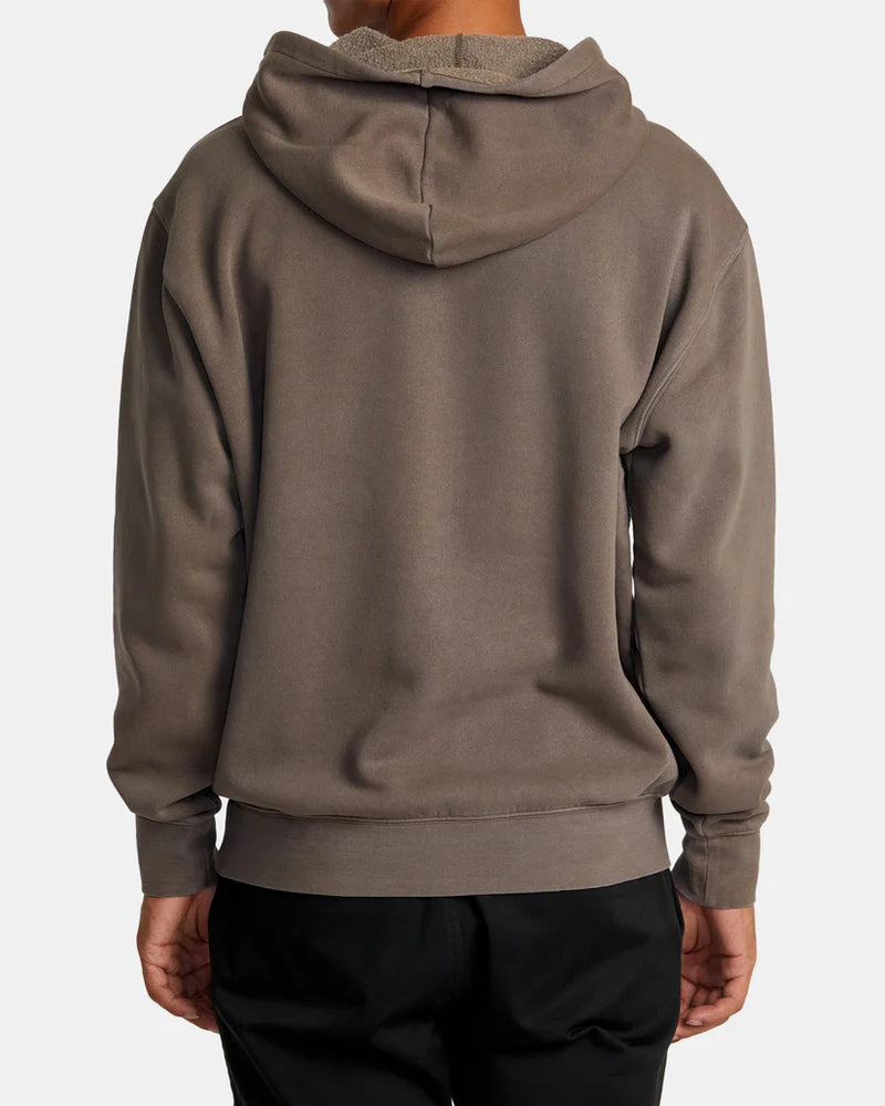 
                      
                        Back view of the men's PTC Hoodie by RVCA
                      
                    