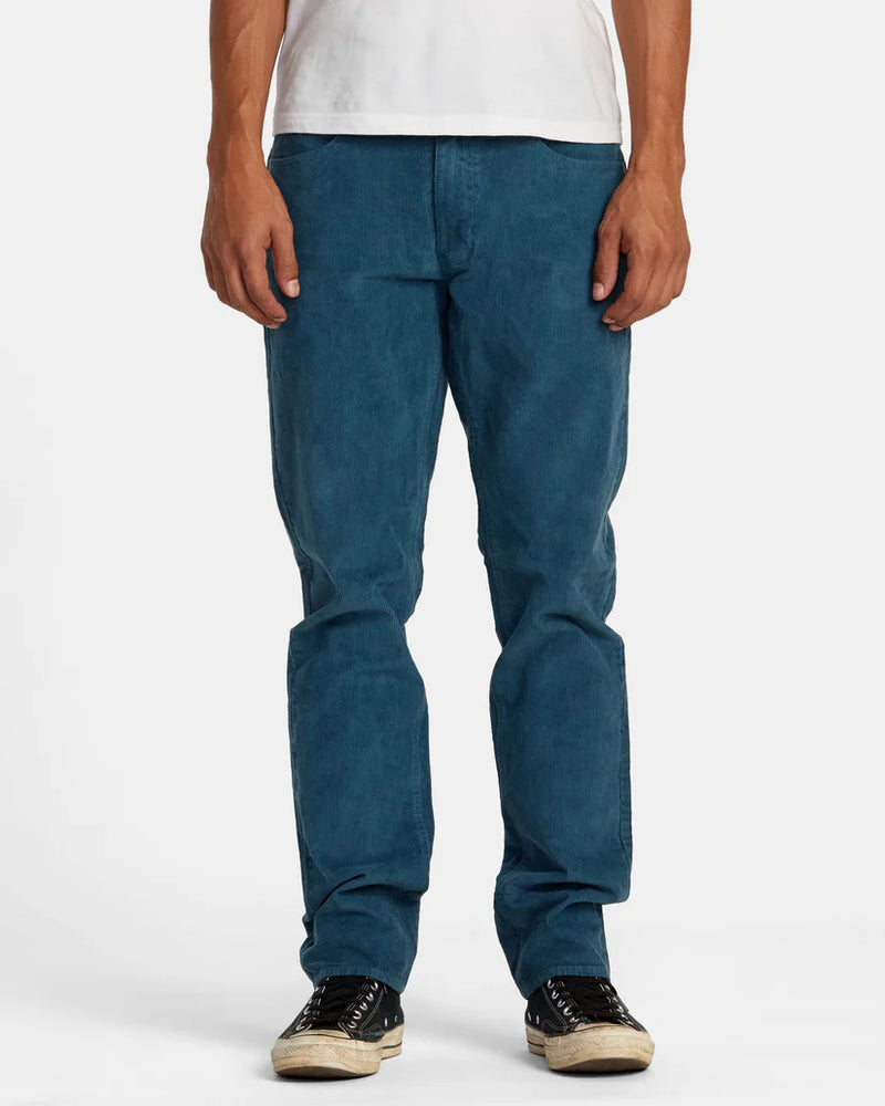 
                      
                        The Duck Blue Daggers Pigment Corduroy Pants by RVCA
                      
                    