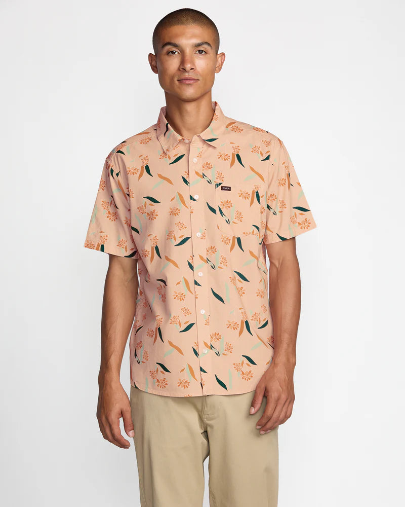 
                      
                        Shop the RVCA Dusty Pink Botanical Short Sleeve Shirt at Harbour Thread
                      
                    