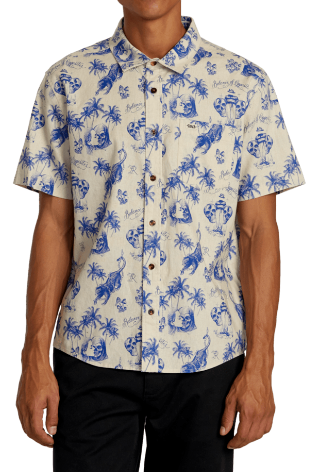 The Chefs Kiss Short Sleeve Shirt by RVCA