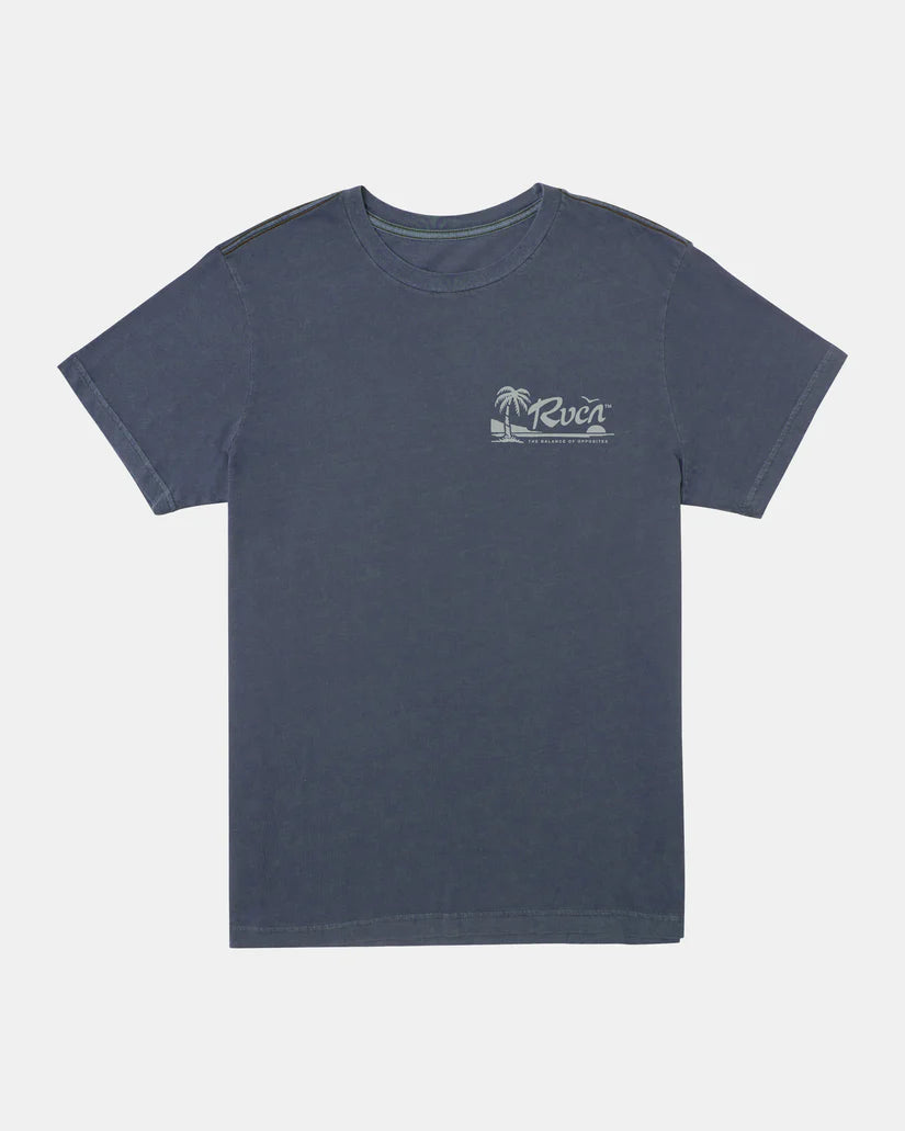 The Moody Blue Vista T-Shirt by RVCA