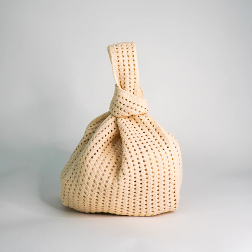 A Bag Concept Oat Crochet Handbag