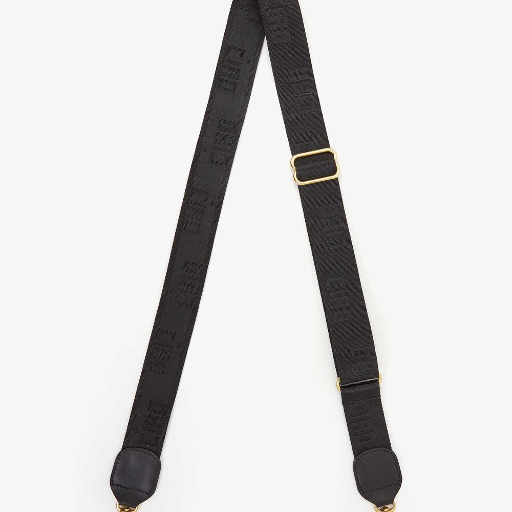 
                      
                        The Black Ciao style Clare V. Adjustable Crossbody Strap
                      
                    