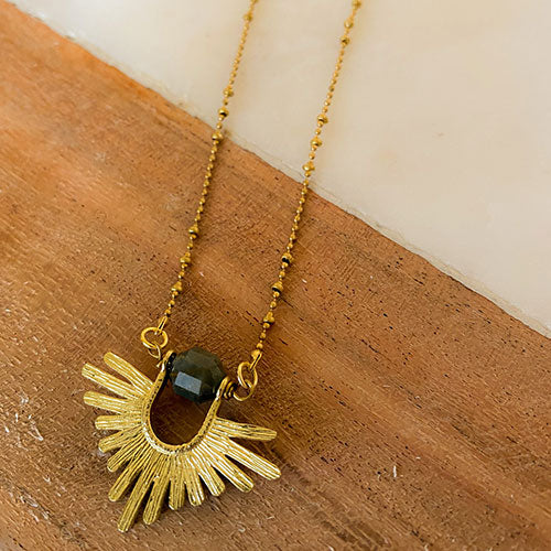 Santore Apatite Sun Necklace