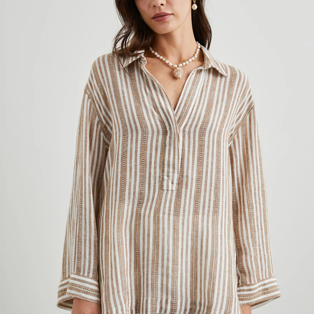 
                      
                        The Palo Santo Stripe Banks Top by Rails
                      
                    