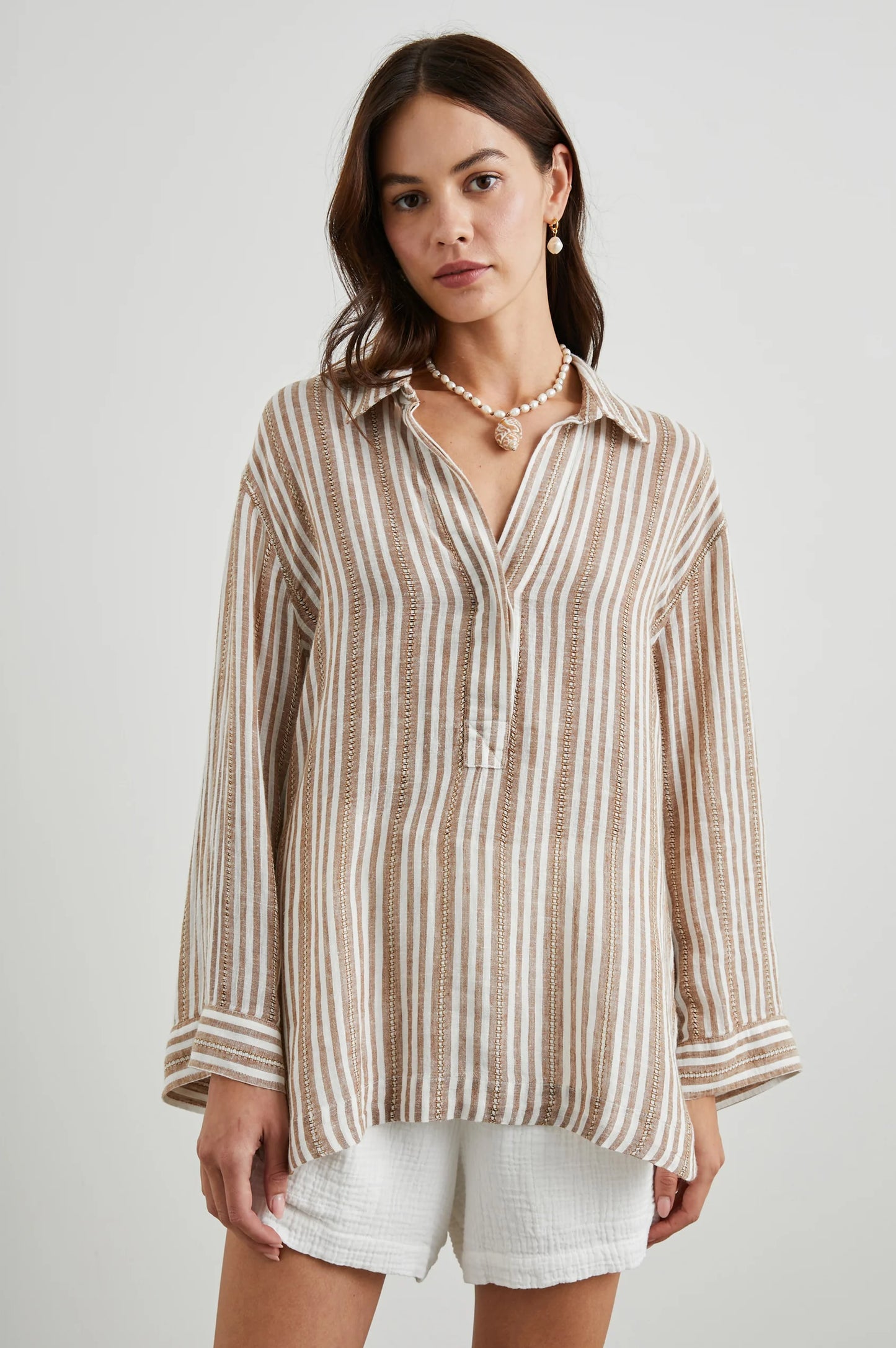 The Palo Santo Stripe Banks Top by Rails