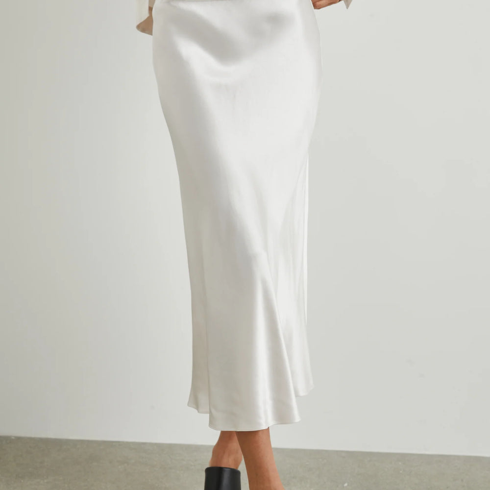 The ivory Berlin Skirt by Rails