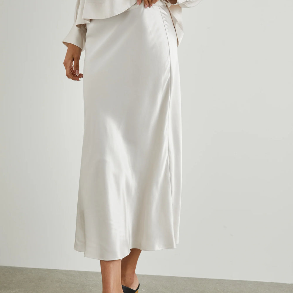 
                      
                        Front view of the ivory Berlin Skirt by Rails
                      
                    