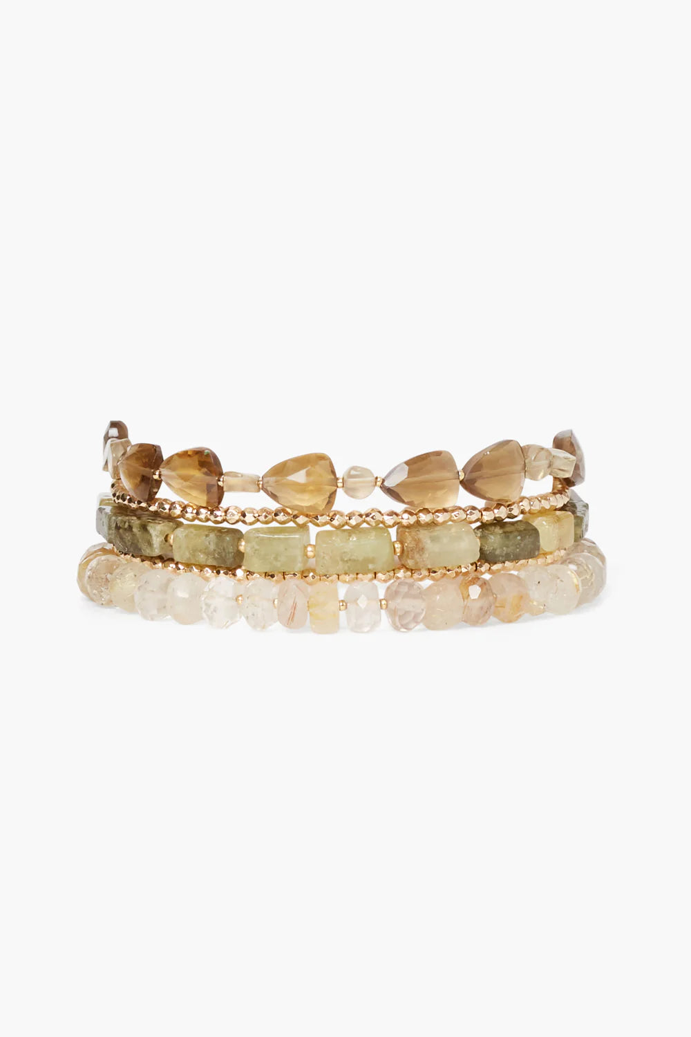 The Natural Mix Kenai Naked Wrap Bracelet by Chan Luu