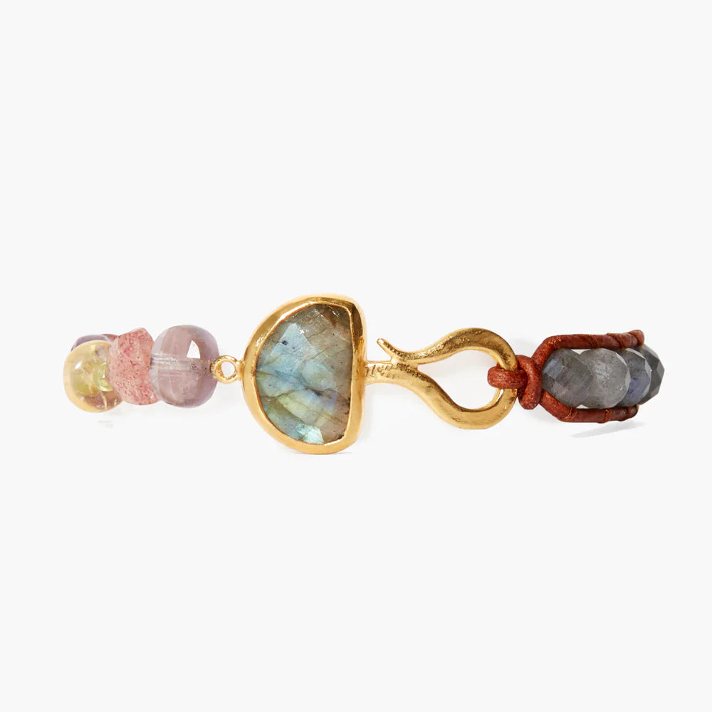 The Multi Mix Luna Single Wrap Bracelet by Chan Luu