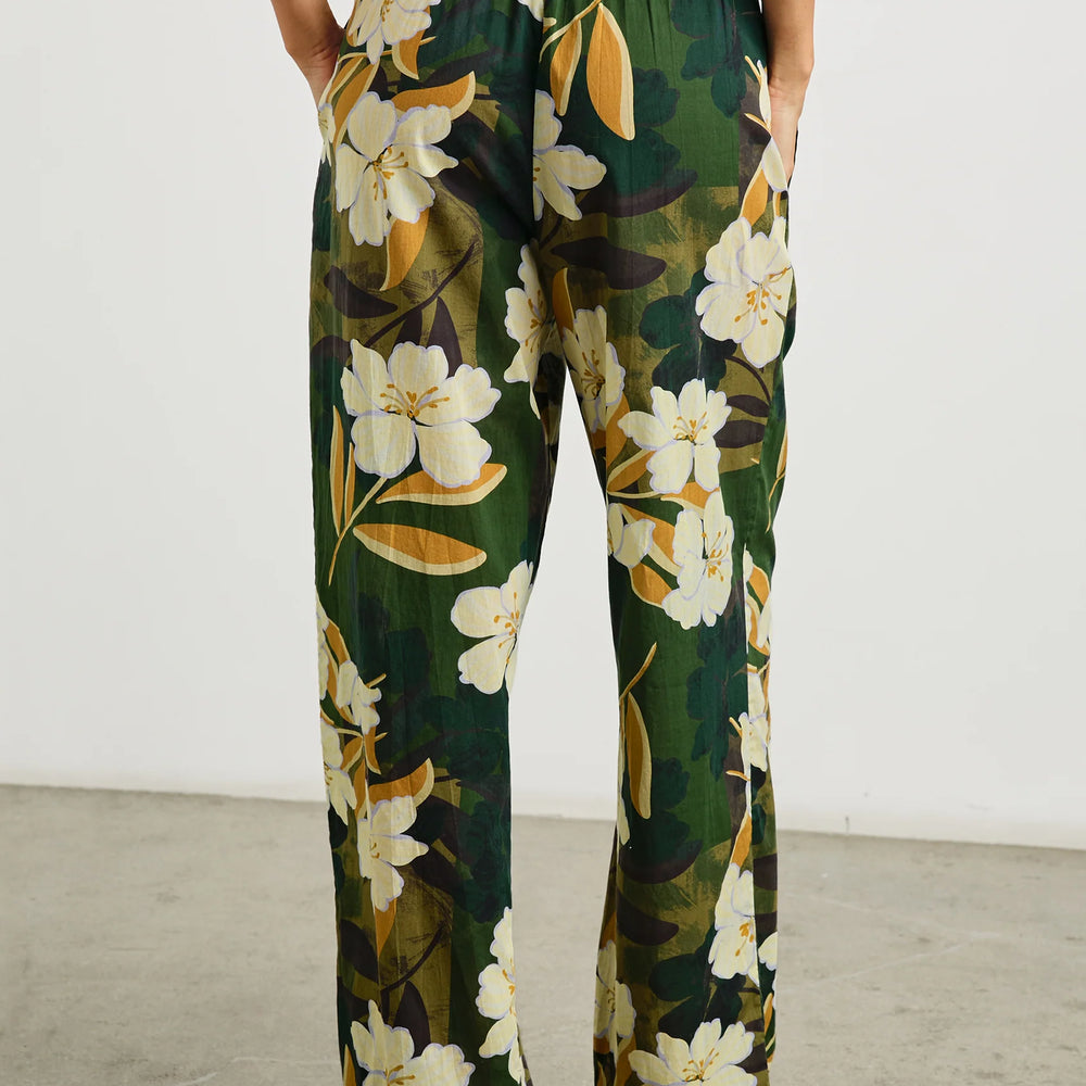 
                      
                        Women's straight leg, high waisted floral pants from Rails
                      
                    