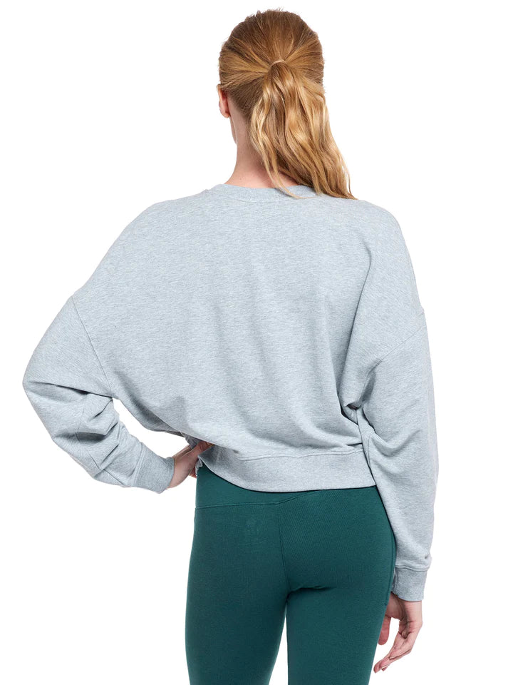 TASC Studio Sweatshirt - Perfect Gray Heather