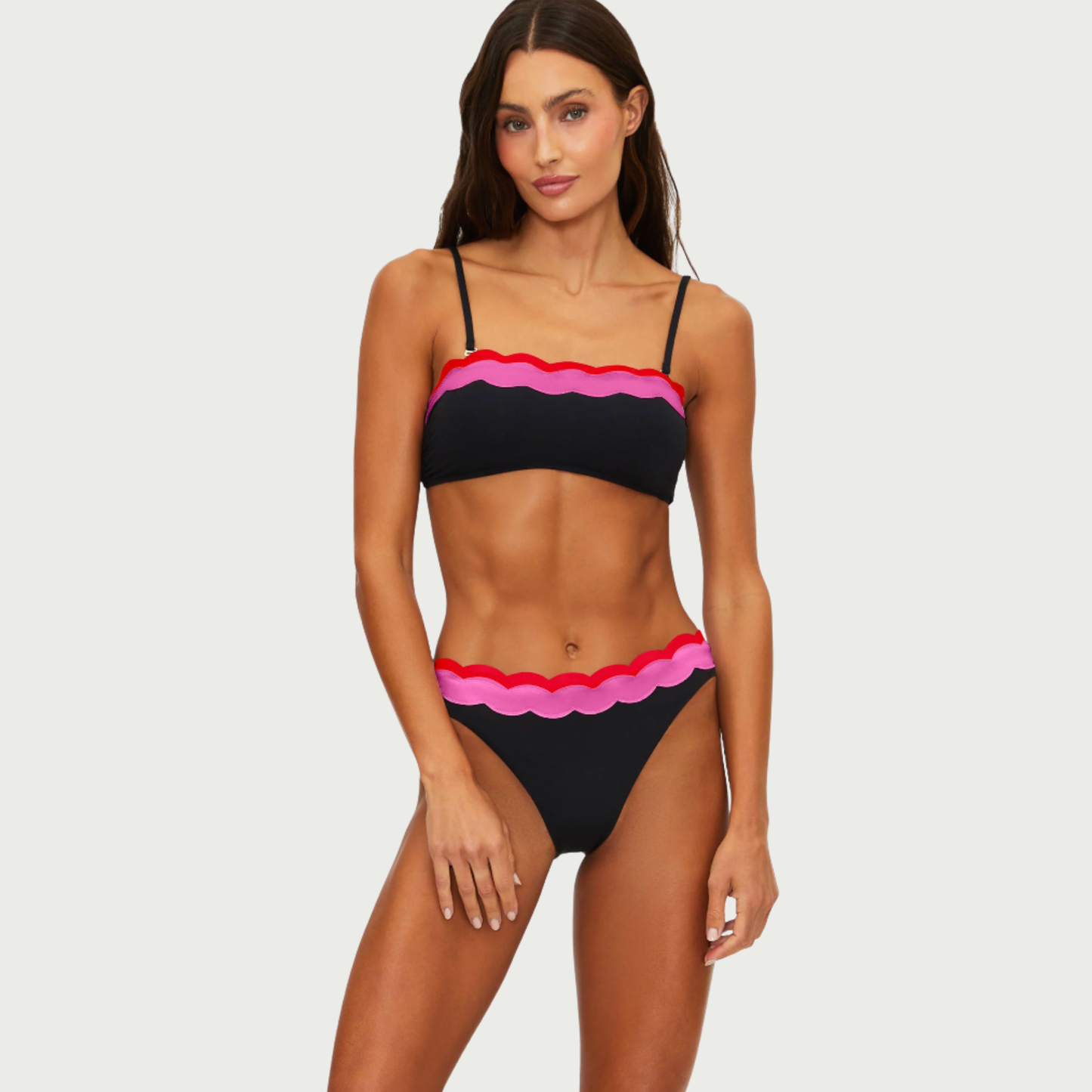 Beach Riot Fay Bottoms in Electric Wave