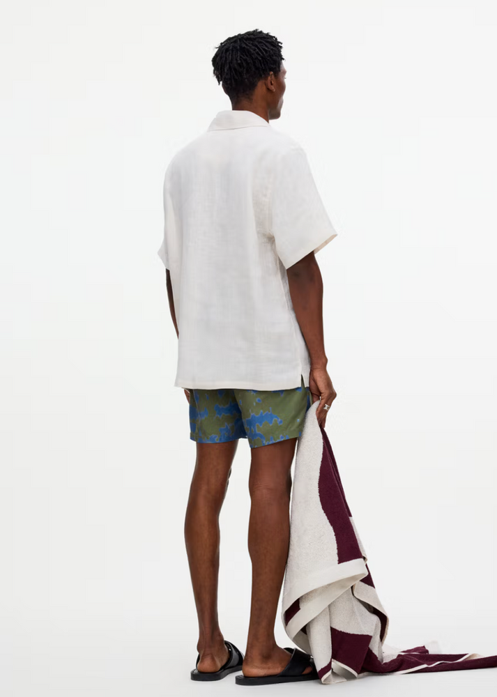 
                      
                        OAS Beige Girona Linen Shirt
                      
                    
