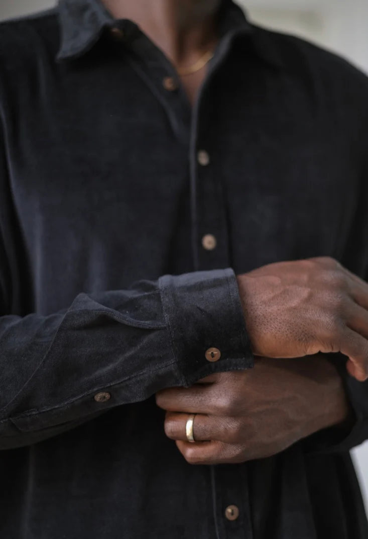 One World Brothers Midnight Velvet Shirt