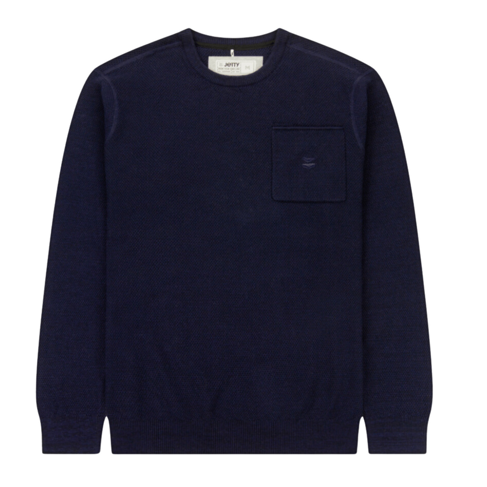 The Navy Brine Sweater by Jetty