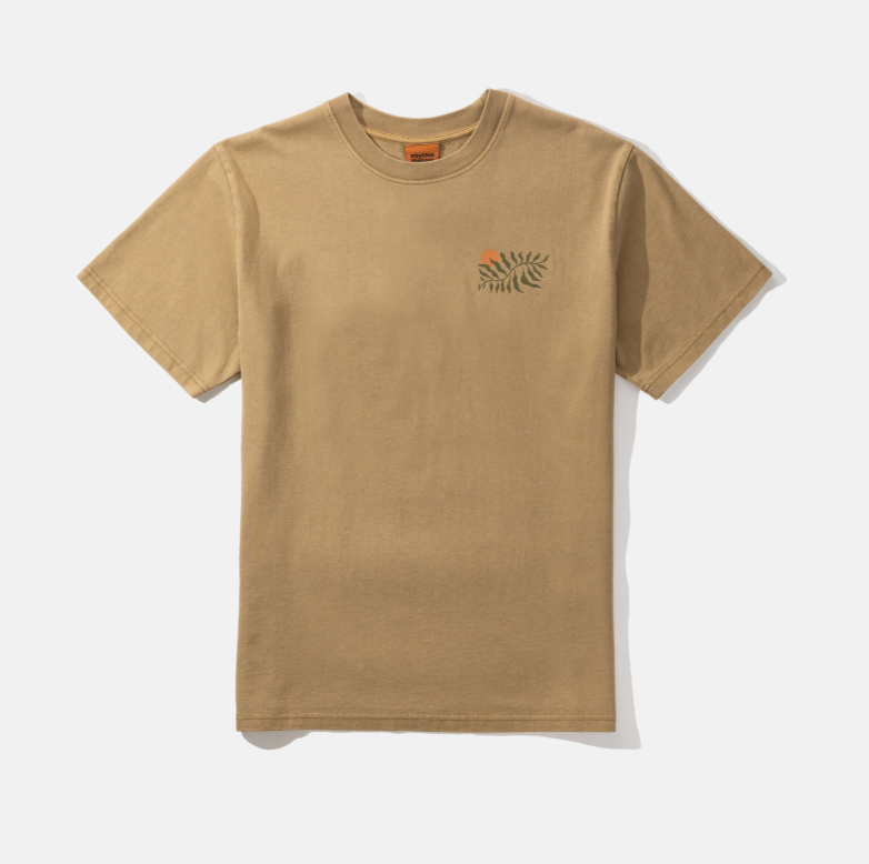 Now available at Harbour Thread, the Fern Vintage Short Sleeve Tee from Rhythm offers effortlessly cool style for any day of the week. 