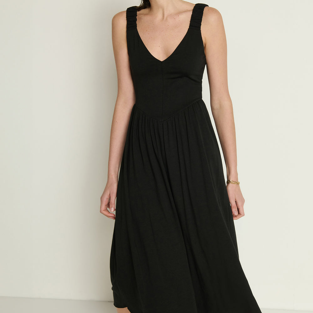  The Nation LTD Celine Tank Dress is a true wardrobe staple to carry you from season to season. Find yours at Harbour Thread boutique in St. Pete, FL!