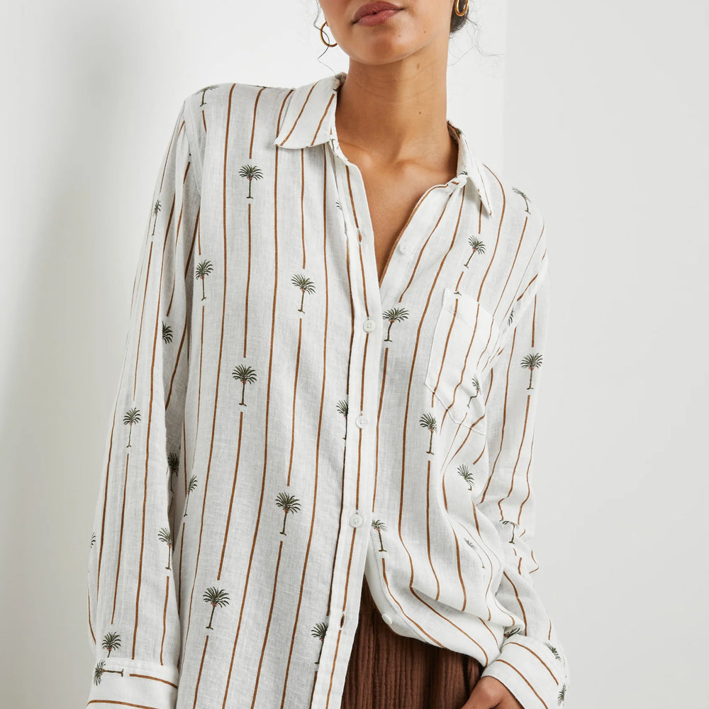 
                      
                        The Stripe Palms Charli Shirt by Rails
                      
                    