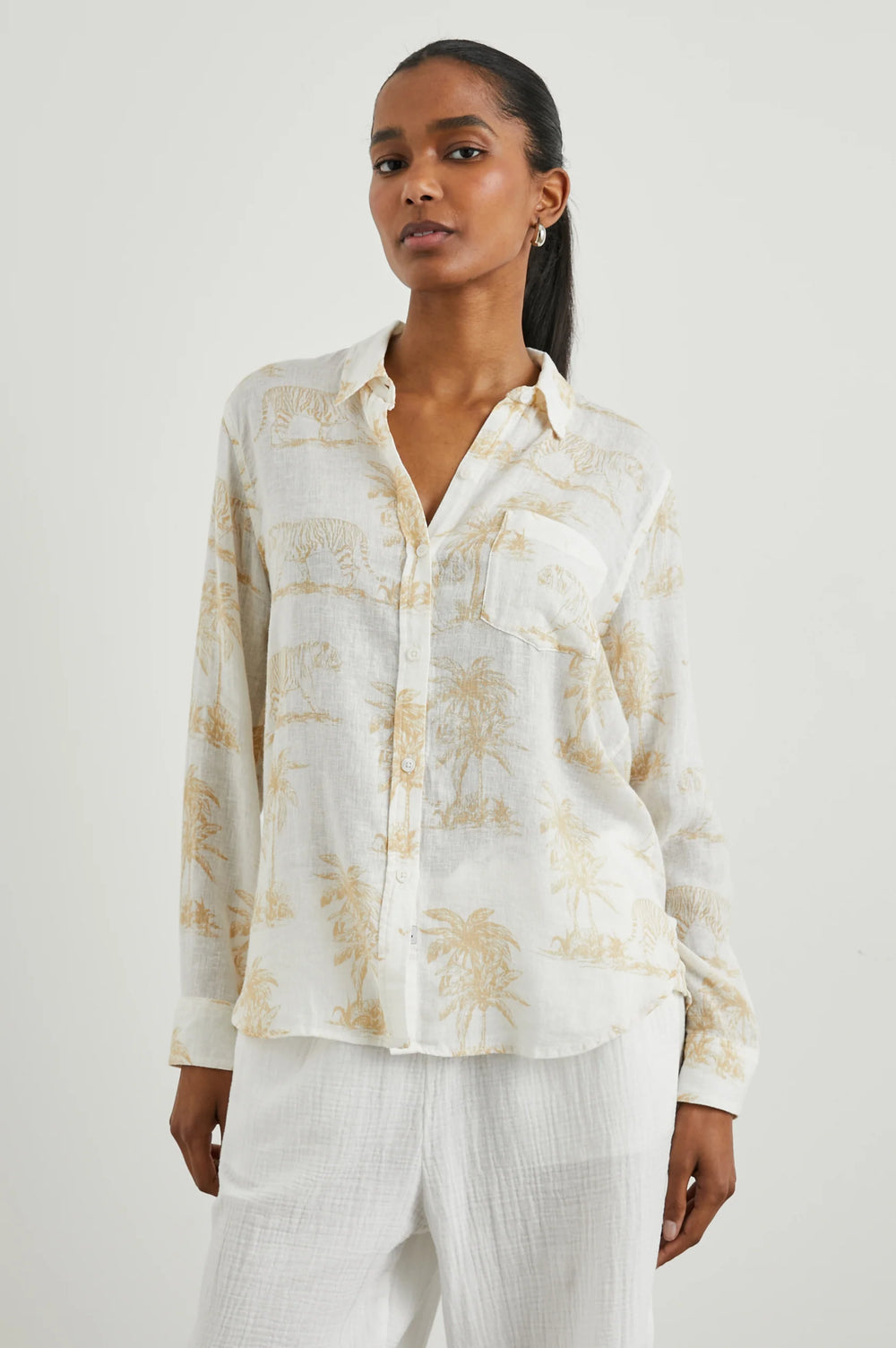 The Wild Bengals Charli Shirt by Rails