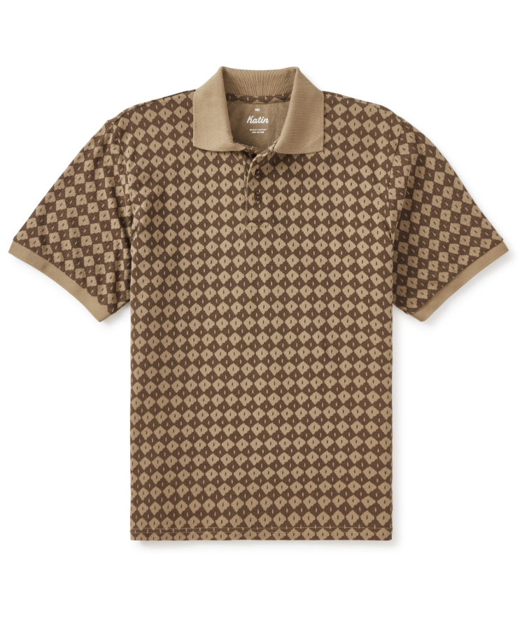 Elevate the everyday with the Katin Check Polo men's shirt, now available at Harbour Thread men's store in Burlington, VT. 