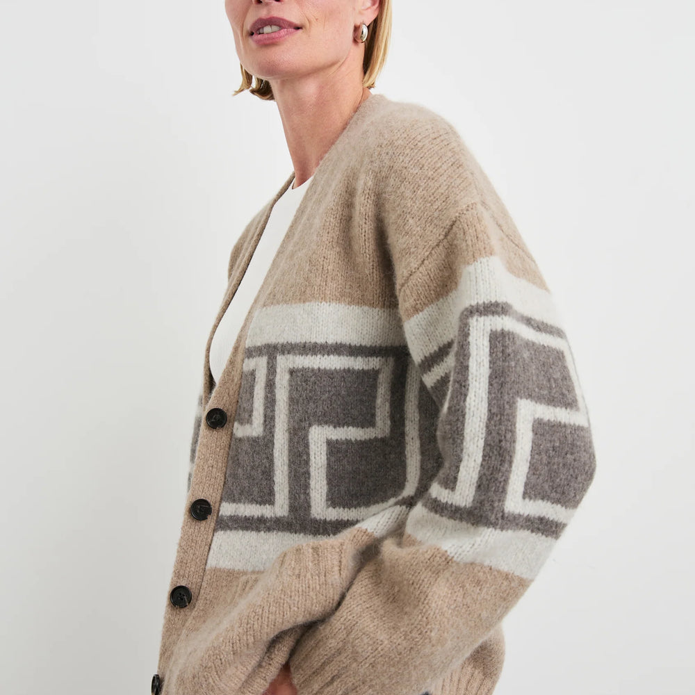 
                      
                        This cozy women's cardigan from Rails features a relaxed, oversized fit
                      
                    